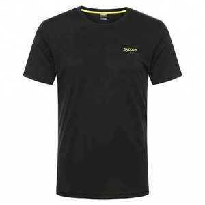 T-shirt personnalisé à col ras du cou et manches courtes, avec logo imprimé UV, en jersey uni respirant, grande taille, décontracté, pour l'extérieur - Product Image 4