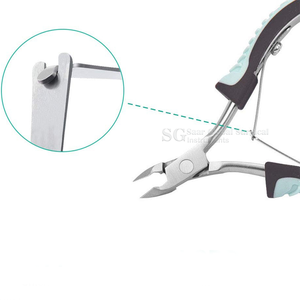 Coupe-ongles/pince à ongles professionnel de qualité supérieure en acier inoxydable, lame droite et tranchante, ouverture large – Durable et léger - Product Image 6