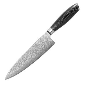 Cuchillo de Cocina de Acero de Damasco Premium para Uso Profesional y Doméstico con Hoja de Larga Duración - Product Image 6