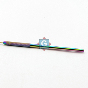 Espejo de Maquillaje Rectangular de Metal, Herramienta de Belleza para Extensiones de Pestañas - Product Image 3