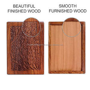 Urna Funeraria de Madera Estilo Americano Personalizada, para Cenizas Humanas Adultas, con Hermoso Diseño Grabado, Tamaño Personalizado, Color Marrón, Gran Venta - Product Image 2