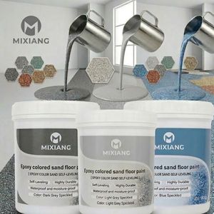 Recubrimiento Epóxico para Pisos MI XIANG, Pintura Impermeable Antideslizante para Pisos de Arena Coloreada, para Garajes Industriales y Talleres, Shandong, China - Product Image 6