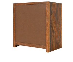 Table de chevet en bois massif avec tiroirs |   Table de chevet en bois de qualité supérieure à 2 tiroirs pour la maison et l'hôtel |   Artisanat Pindel Jodhpur - Product Image 6