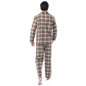 Wholesale Price Top Quality Men's Plus Size <b>Striped</b> Sleepwear Customized Design Fashionable Breathable Sleepwear For Men - Product Image 2