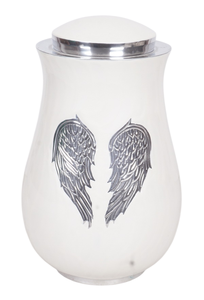 Urne funéraire classique américaine en aluminium, finition naturelle, robuste, haute qualité, capacité de 220 pouces cubes, couleurs personnalisables - Product Image 2