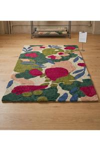 Tapis en laine épaisse moderne fait main antidérapant de qualité export indienne pour chambre à coucher, salon, usage intérieur, coton - Product Image 5