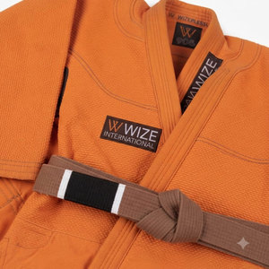 Uniforme de Jiu Jitsu Brasileño (BJJ) de Alta Calidad, Nuevo y en Oferta, Uniforme de Artes Marciales Mixtas (MMA) 100% Algodón 220g, Uniforme de Combate Duradero para Adultos con Logotipo Personalizado - Product Image 5