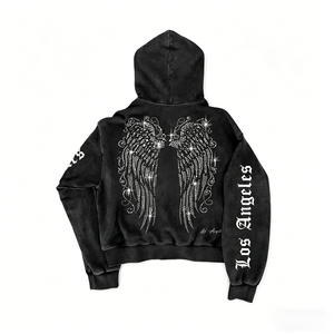 Custom <b>Men's</b> Double Hood Anti Wrinkle Fleece <b>Pullover</b> Hoodie 100% Cotton Oversized Custom Graphic Silk Screen Printed Summer ODM - Product Image 1