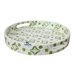 Bandeja de Nácar de Lujo para Celebraciones, Fabricada por OEM, Bandejas de Servicio de Lujo para Ramadán - Product Image 1