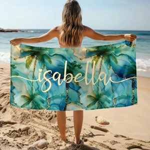 Custom Printed Polynesian Sarong Hawaiian Pareo Lightweight Beach Wrap Tropical Resort Wear OEM ODM Apparel Factory - Product Image 2