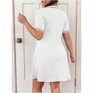 Robe de football pour femmes, imprimée, à manches courtes, légère, respirante, anti-humidité, vêtements de sport actifs, uniforme de compétition - Product Image 6