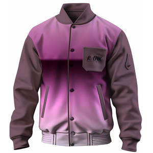 Chaqueta de invierno Letterman de alta calidad diseñada para uso regular y disponible en stock. - Product Image 1