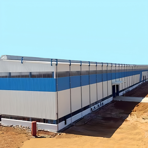 Bán hàng nóng Kết cấu thép xây dựng nhà kho đúc sẵn Kết Cấu Thép hội thảo - Product Image 2