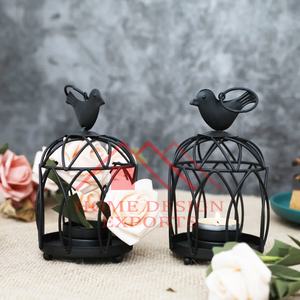 เชิงเทียนรูปนกสำหรับตกแต่งบ้านดีไซน์คลาสสิกเชิงเทียนสีดำทันสมัย - Product Image 2