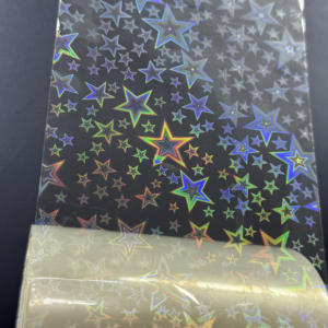 Rouleau de <span class=keywords><strong>film</strong></span> holographique auto-adhésif <span class=keywords><strong>Big</strong></span> <span class=keywords><strong>Five</strong></span> Star pour affiches publicitaires/impression numérique/impression d'emballages - Product Image 6