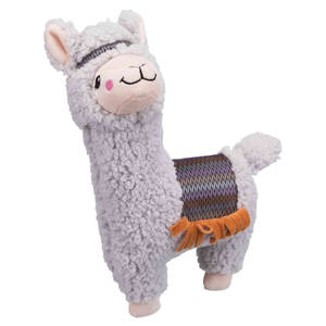 Giocattolo Squeaky per Animali Domestici a Forma di Alpaca 31 cm con Felpa - Product Image 1