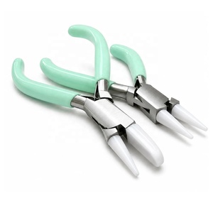 High Quality <b>Grounded</b> Needle Nose Welding Pliers Stainless Steel <b>Light</b> Weight <b>for</b> Permanent Jewelry Making DIY Jewelry Equipment - Product Image 4