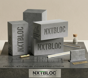บล็อกแอร์โคสโตน AAC สำหรับอาคารรักษ์โลก โดย NXTBLOC ผลิตในอินเดีย - Product Image 1