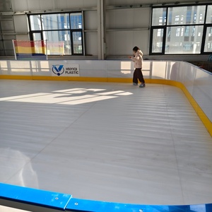 Technologie de surface de patinage UHMWPE avancée, résistante à l'usure et aux chocs, patinoire synthétique d'entraînement - Product Image 4