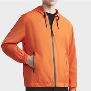 Veste coupe-vent légère et surdimensionnée en polyester enduit, imperméable et respirant, avec fermeture éclair, pour le travail et les activités sportives - Product Image 5