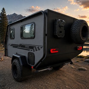 Caravana Teardrop Mini con Suspensión Independiente a Precio de Mayoreo, Compre una Remolque de Viaje Moderno y Ligero para 2 Personas - Product Image 3