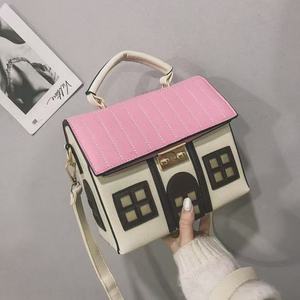 Nuevo Bolso Bandolera Vintage para Mujer con Diseño de Casita y Cierre de Cremallera Personalizado para Uso Diario en Verano - Product Image 1