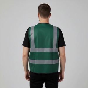 Gilet de travail léger pour homme, réversible, décontracté, en toile durable, logo/couleurs personnalisés - Product Image 6