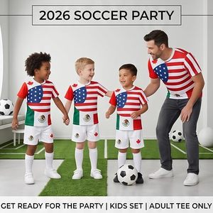Camiseta de Fútbol Unisex de Manga Corta con Cuello en V, Estampado de Bandera Sublimado, Absorbe la Humedad, 100% Poliéster Malla, Ropa Deportiva para Adultos - Product Image 3