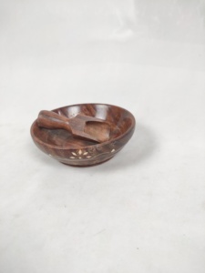 Juego de 2 tazones de madera de mango, los más vendidos, tamaño personalizado, hechos en India a precio de fábrica - Product Image 6