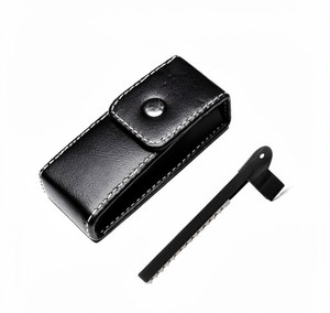 Color Salon Sharp Stainless Steel Disposable High Quality Single Finger Thinning Razor for <b>Men</b>-Easy Use Face & Body Hair Removal - Product Image 3