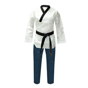 Uniformes cómodos de 100% algodón para Judo y Karate, ropa personalizada para practicar artes marciales, venta al por mayor - Product Image 1