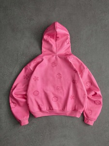 Sudadera con capucha unisex para hombre y mujer, ropa de calle informal, sudadera con capucha de forro polar, cálida para el invierno, estilo oversize, para uso diario. - Product Image 5