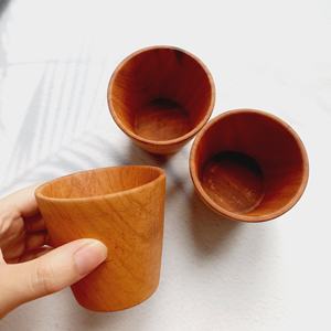 Doussiewood-taza de madera Natural con logotipo personalizado, respetuoso con el medio ambiente, para té, café, agua, de Vietnam, nuevo diseño - Product Image 5