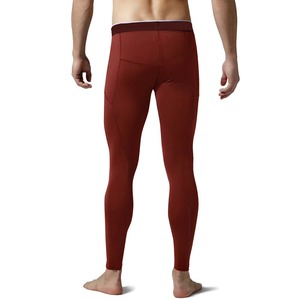 Men's Fitness Wear Spandex Polyester Breathable Quick Dry High Quality Yoga <b>Leggings</b> Print Waist Custom Logo Wholesale 180g Full - Product Image 2