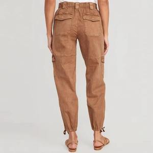 Pantalons cargo confortables pour femmes, pantalons utilitaires élégants avec coupe décontractée, grandes poches, fabricant de pantalons cargo tendance - Product Image 3