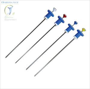 Pistolet d'insémination artificielle pour bétail en acier inoxydable, réglable, durable, bleu, instrument d'élevage - Product Image 3