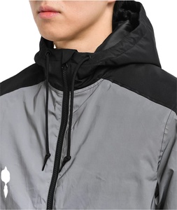 Custom Made Waterproof Zipper Plus Size Men's Windbreaker Breathable Fabric Summer <b>Workout</b> Wear Printed outdoor <b>jackets</b> - Product Image 5