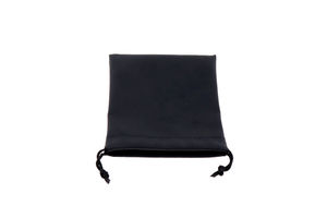 <b>Black</b> Mini Portable Drawstring Pouch Made of Polyester <b>Small</b> Travel <b>Bag</b> with Drawstring Designed custom logo and desighn - Product Image 2