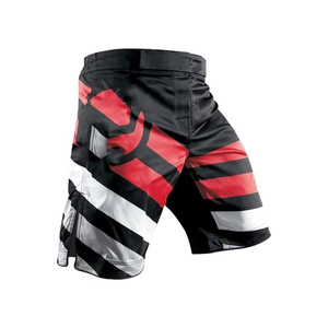Shorts MMA de haute qualité, confortables, respirants et à séchage rapide pour hommes adultes, logo personnalisable sur le devant - élégants et tendance pour la lutte - Product Image 6