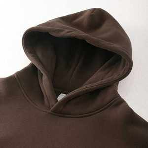370gsm Manufacture Custom Heavyweight high quality <b>hoodies</b> Men's hip hop oversized Custom made <b>hoodies</b> High quality <b>plain</b> <b>Hoodie</b> - Product Image 5