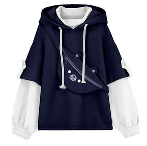 Usine OEM contrôlant chaque détail du ourlet cousu pour une performance axée sur le confort, avec doublure frontale solide en coton polaire respirant. - Product Image 6