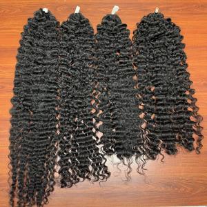 Cabello rizado birmano caliente de 28, 30, 32 y 36 pulgadas, con puntas súper gruesas, cabello humano virgen con cutícula alineada de Vietnam. - Product Image 2