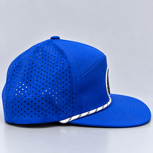 Gorra de Golf Premium Personalizada de 5 Paneles, Corte Láser, Transpirable, con Cierre a Presión, Logotipo de Goma Personalizado, Venta al Por Mayor, Fabricante OEM ODM de Vietnam - Product Image 2
