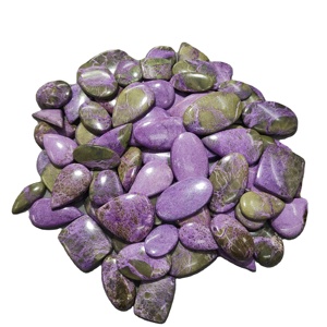 Meilleures ventes AMAN GEMS JEWELLERY : Pierres précieuses cabochons en vrac de qualité supérieure, quartz, formes et tailles variées, faites à la main, naturelles, prêtes pour la création de bijoux - Product Image 5