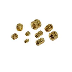 Reliable Brass Plastic Moulding <b>Inserts</b> for Screws, Bolts and <b>Threaded</b> Fastening Solutions High Strength Industrial Use - Product Image 4