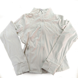 Wholesale Custom Logo Slim Fit <b>Workout</b> <b>Jacket</b> Ladies High Neck Zip Front Long Sleeve Athleisure Yoga Training Sport Top - Product Image 3