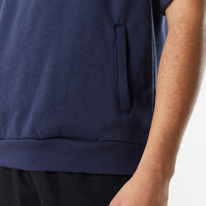 Oferta Especial: Sudadera con Capucha de Manga Corta para Hombre, 100% Algodón, Invierno, OEM, Fábrica de Pakistán, Impresión Digital, 2 Piezas, Colores Personalizados - Product Image 6