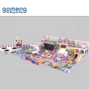 Newly Launched Design Children Indoor Soft Playground With Naughty Castle Equipment