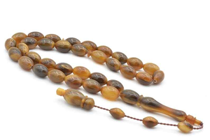 Cuentas de Cuerno de Búfalo Artesanales, Tasbih, Artesanía Natural, Accesorios Espirituales Hechos a Mano para Meditación, Oración y Devoción Cultural - Product Image 3