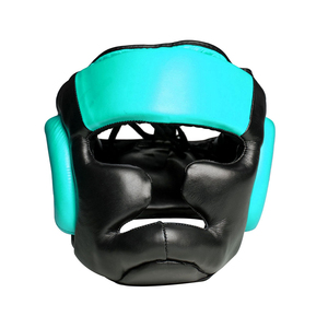 Men Women's Lightweight Comfortable Fighting Wear Leather <b>Head</b> Guards Customized Printed Made Leather EVA OEM Service Available - Product Image 1